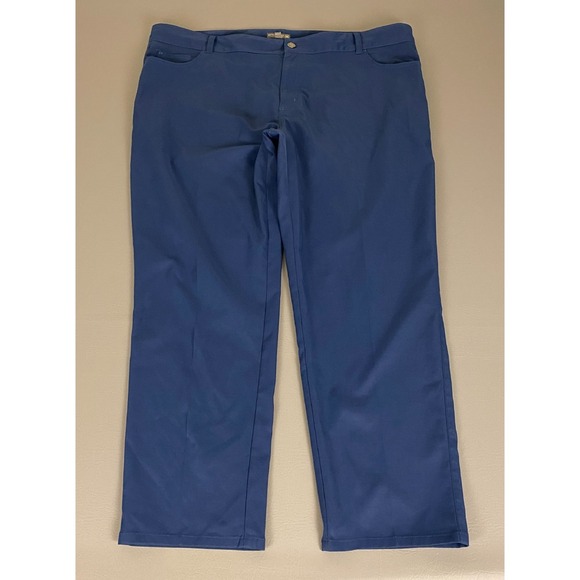 Peter Millar Crown Sport Golf Pants EB66 44x28 Blue  Performance Lightweight *‎ - Picture 1 of 14